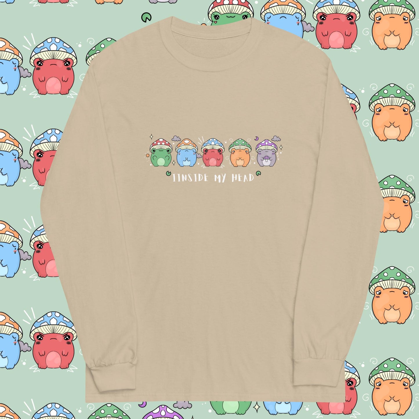 Mushroom Froggy Communication Longsleeve