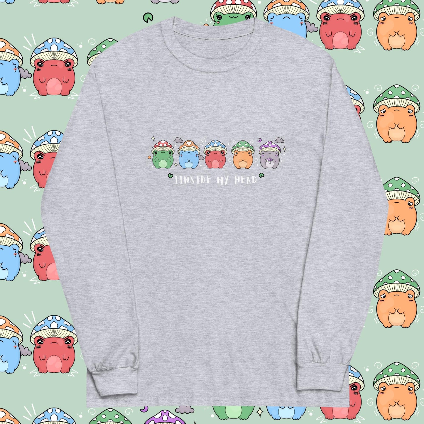 Mushroom Froggy Communication Longsleeve