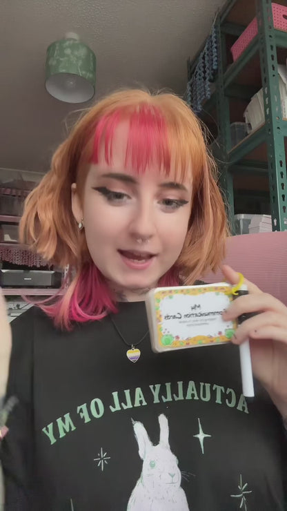 Raccoon Communication Cards