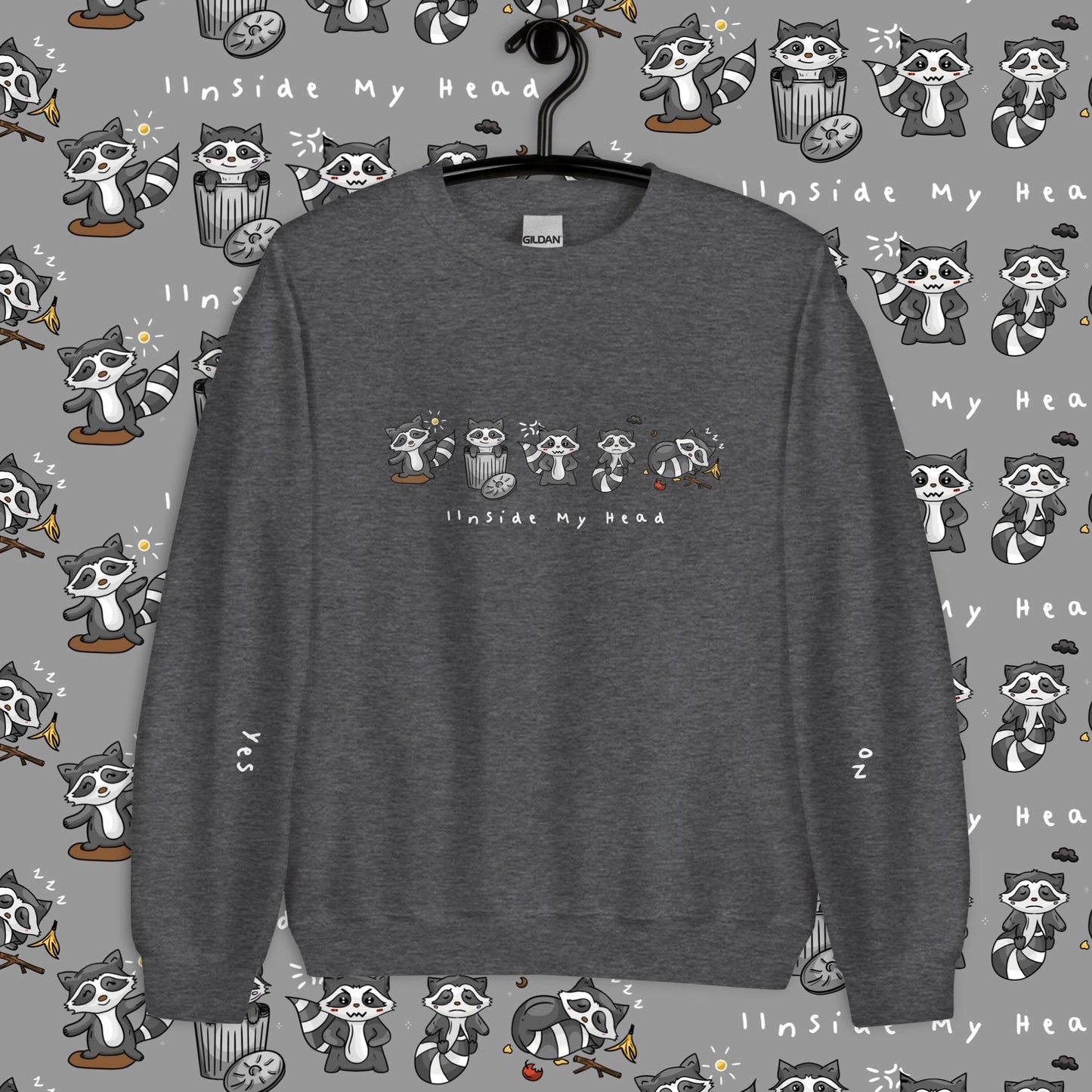 Raccoon Communication Sweatshirt