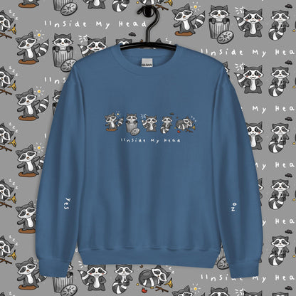 Raccoon Communication Sweatshirt