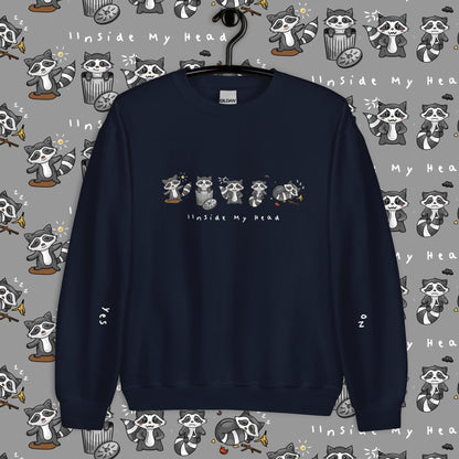 Raccoon Communication Sweatshirt