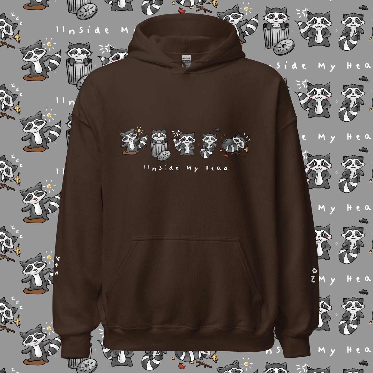 Raccoon Communication Hoodie