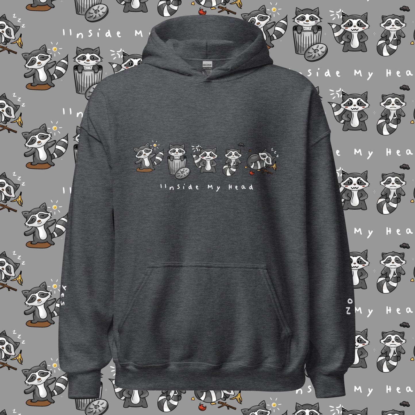 Raccoon Communication Hoodie