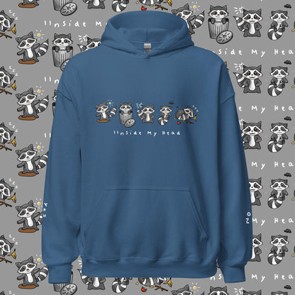 Raccoon Communication Hoodie