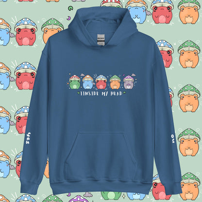 Mushroom Froggy Communication Hoodie