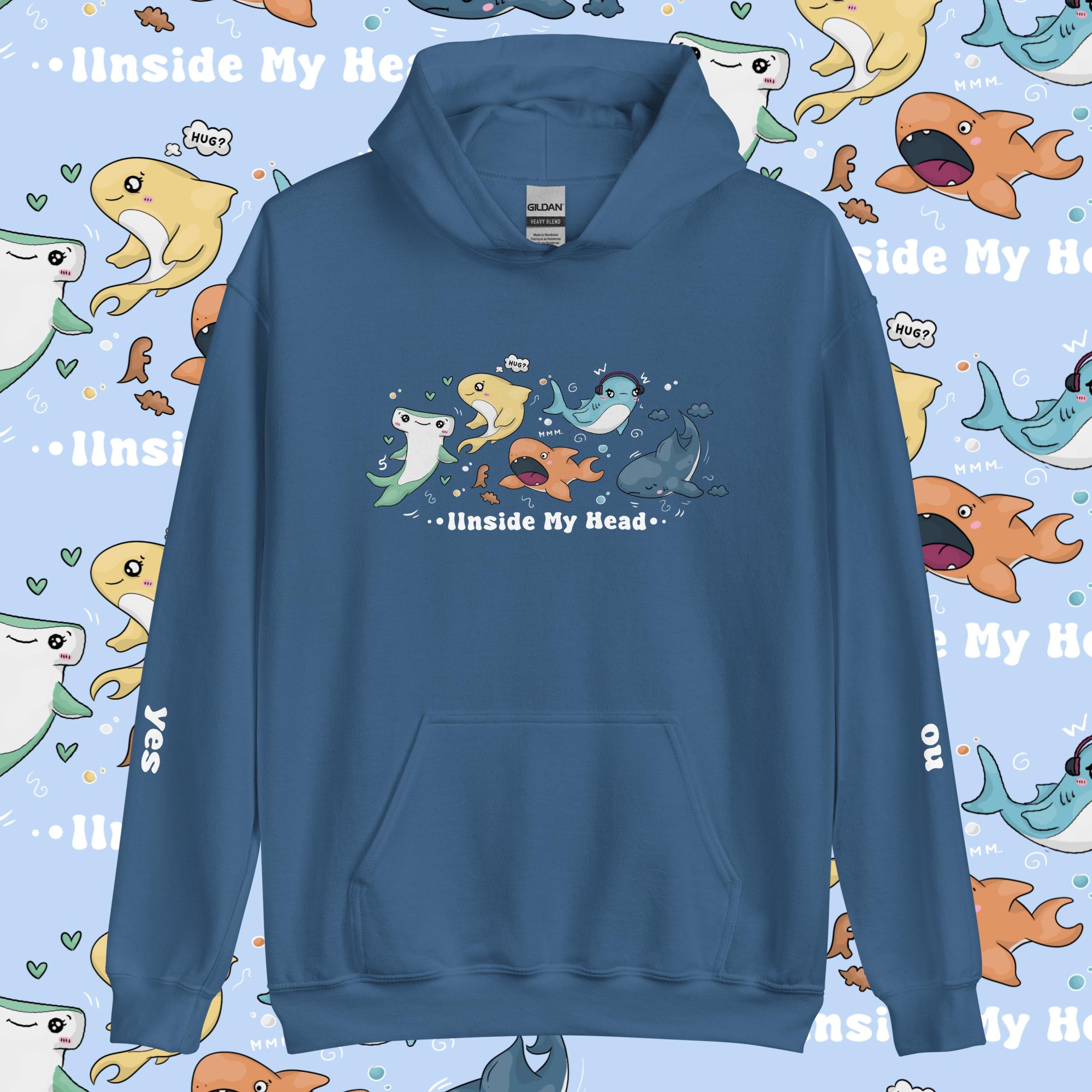 Shark Communication Hoodie