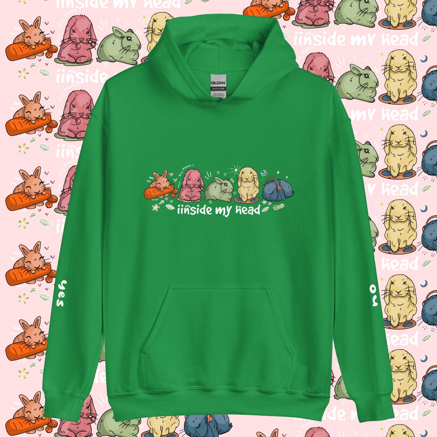 Rabbit communication Hoodie