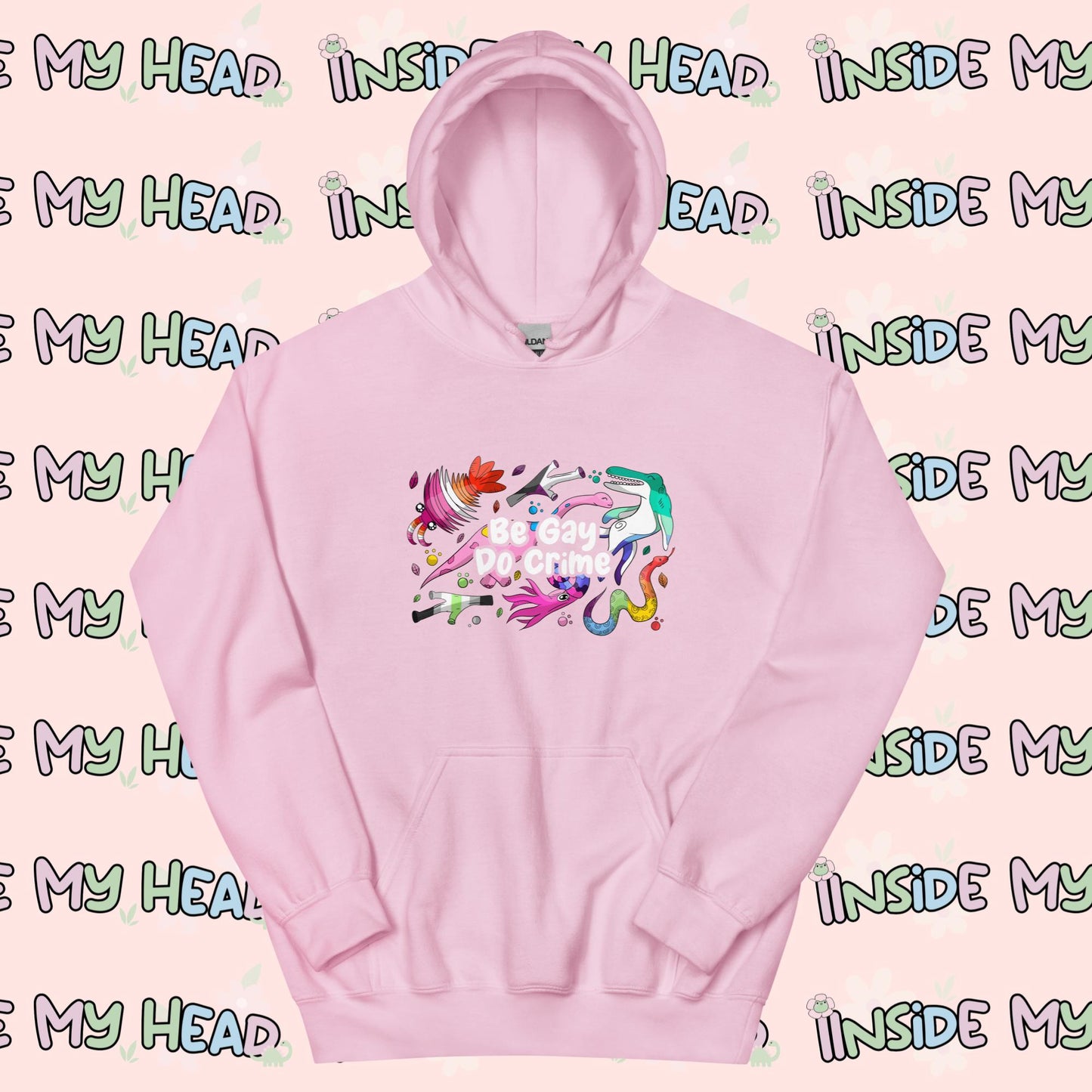 Be Gay Do Crime Hoodie