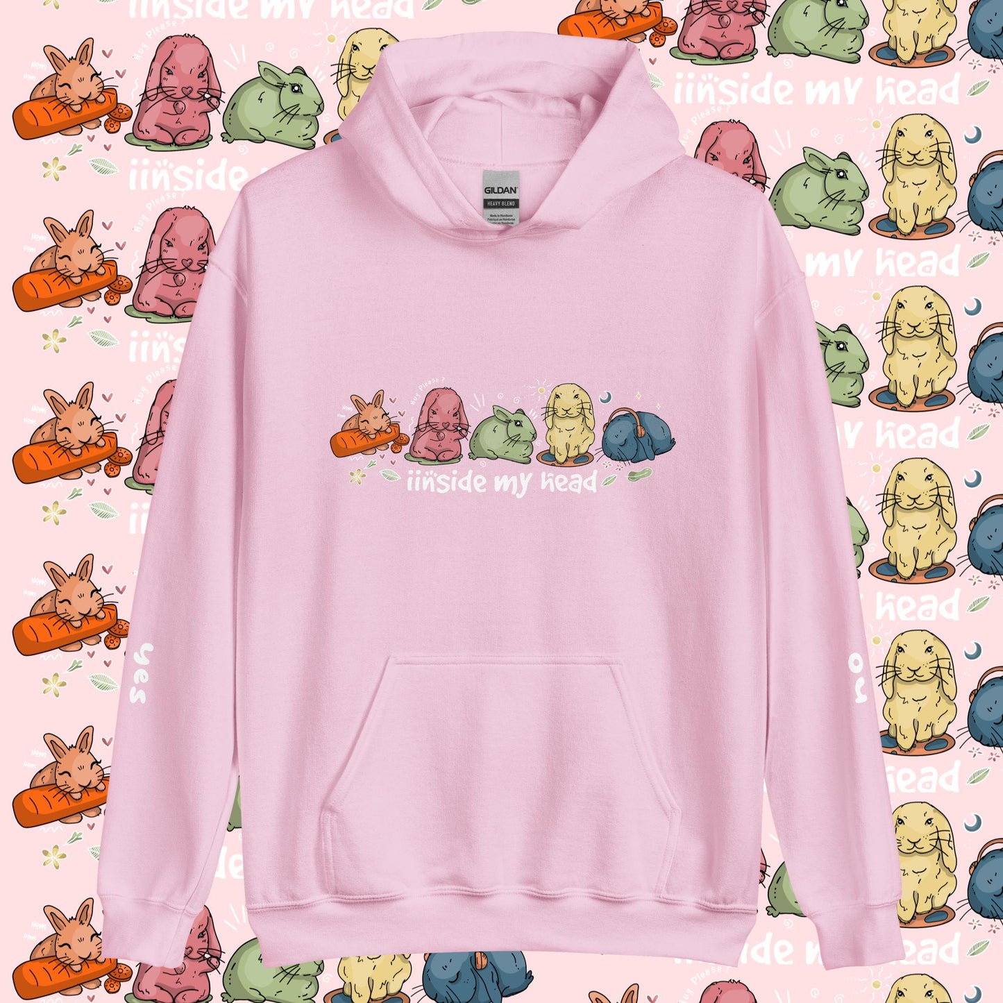 Rabbit communication Hoodie