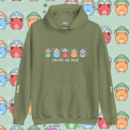 Mushroom Froggy Communication Hoodie