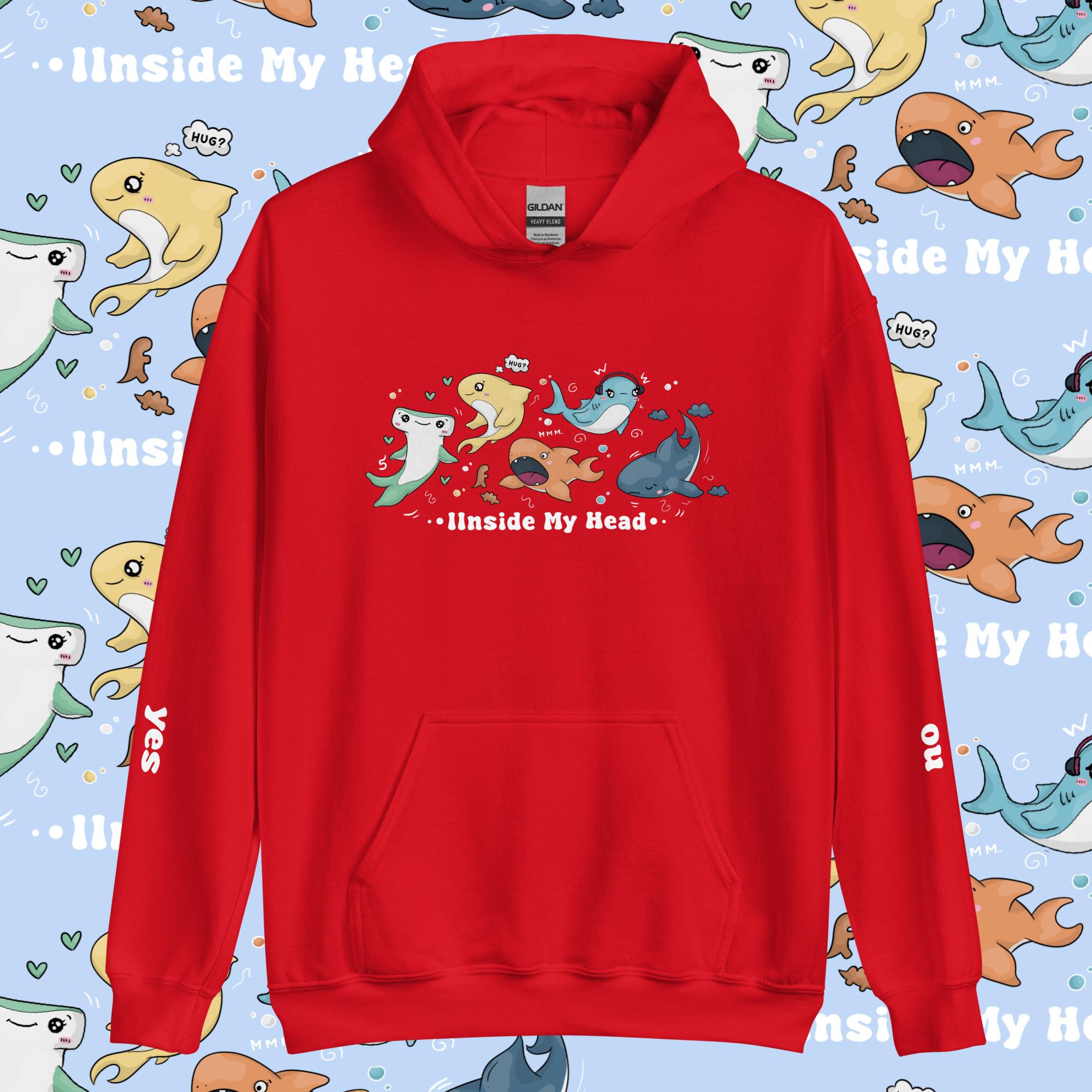 Shark Communication Hoodie – IInside My Head