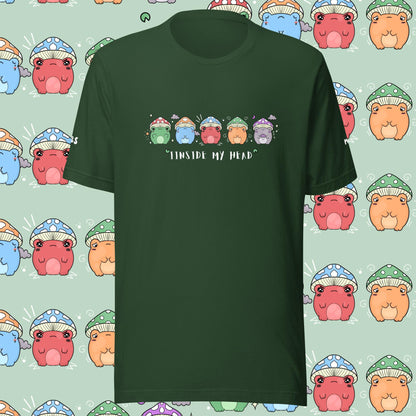 Mushroom Froggy Communication t-shirt