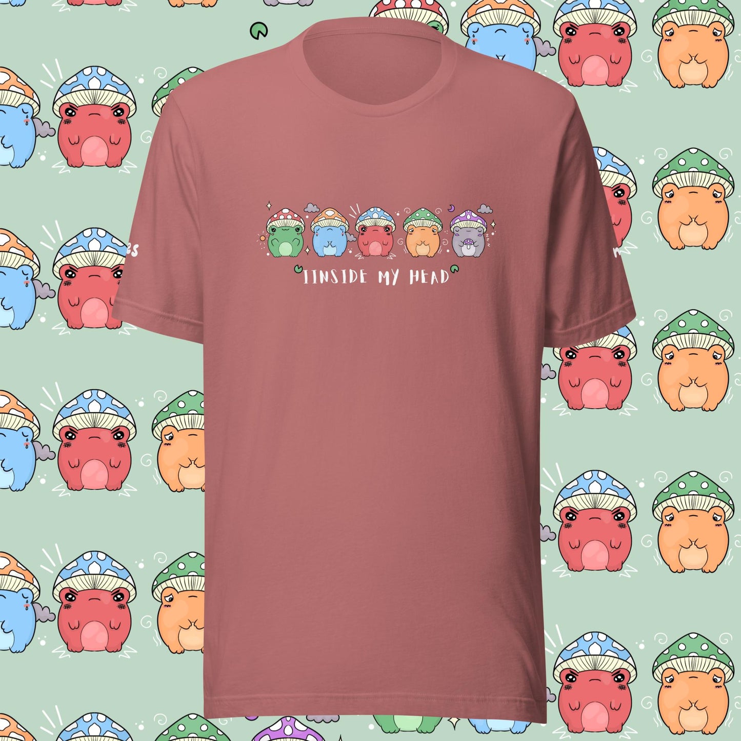 Mushroom Froggy Communication t-shirt